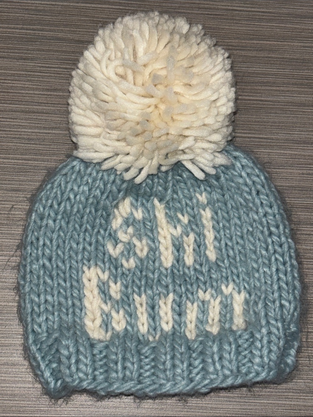 Spearmint Love - “Ski Bum” Knit Pom Hat